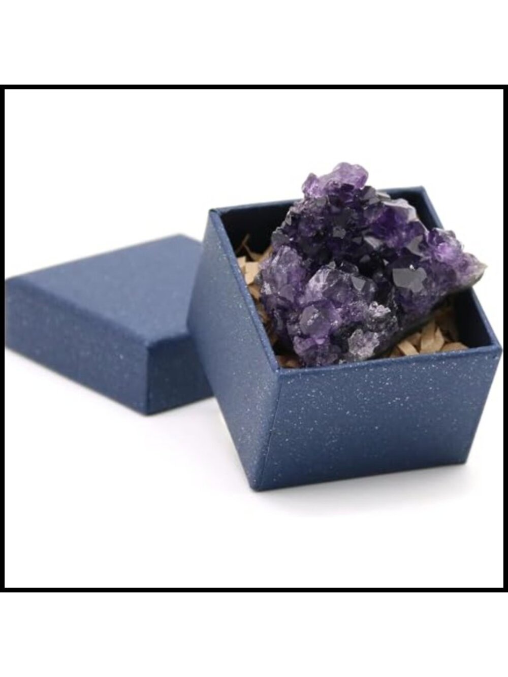 Amethyst Crystal Cluster Natural Raw Healing Stone Display